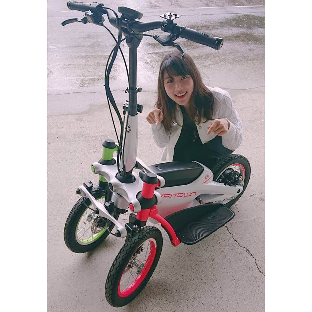 小野木里奈さんのインスタグラム写真 - (小野木里奈Instagram)「_ YAMAHA TRITOWN(トリタウン) . 丁度いいゆったりとしたスピードで、立ったまま楽に移動できます。 なによりとっても快適なの！ 1台ほしい！笑 . . #yamaha #yamahabike #tritown #bikelife #biker #bikelove #bike_japan #bikegirl #bikerlifestyle #バイク好きな人と繋がりたい #バイク女子 #バイク試乗会 #ヤマハバイク #ヤマハ #トリタウン #快適な乗り物 #バイクが好きだ #三輪車 #バイク女子と繋がりたい #yamahaが美しい」5月14日 19時17分 - rina_onogi