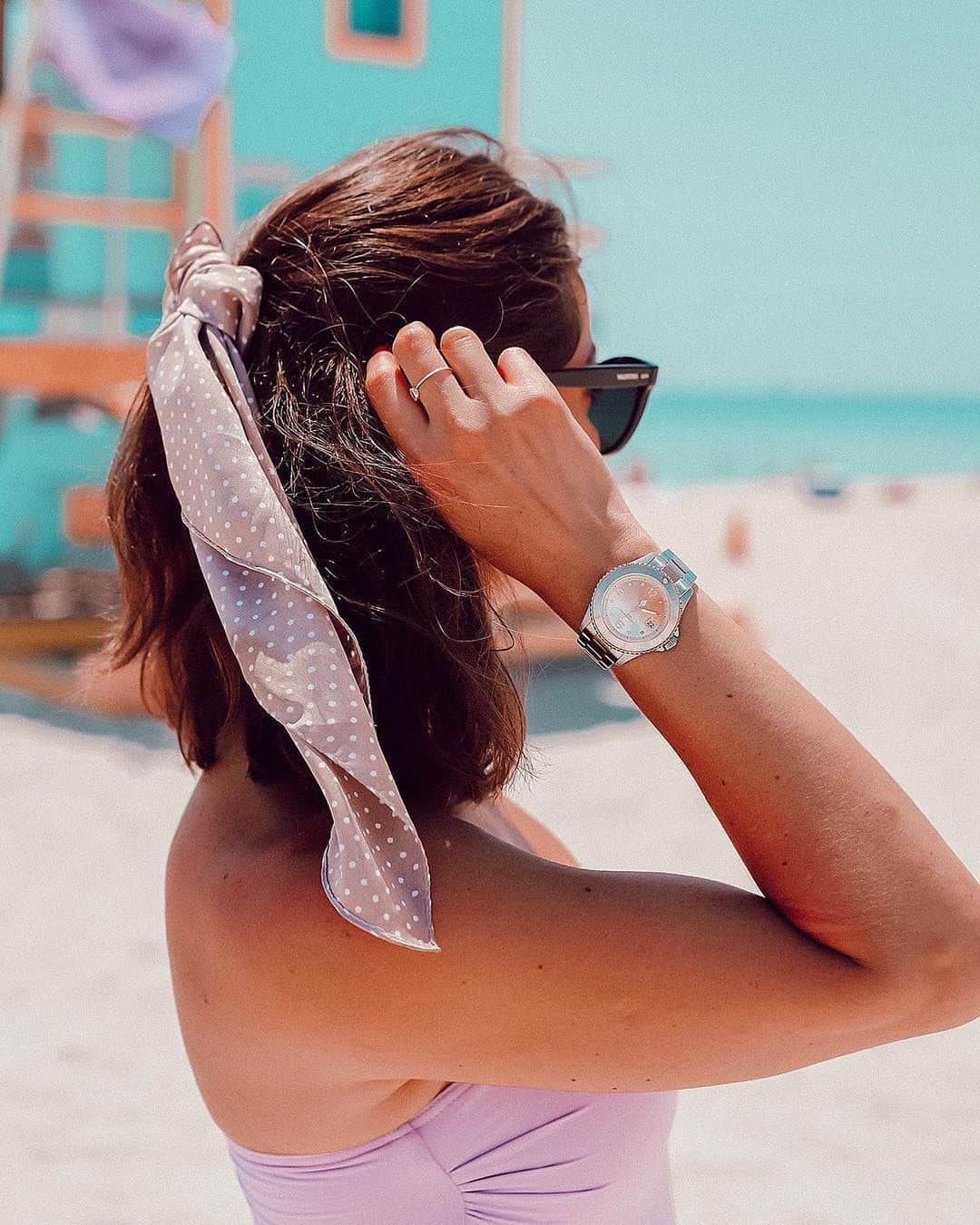 アイスウォッチさんのインスタグラム写真 - (アイスウォッチInstagram)「Be present in all things and thankful for all things 🎀 Thank you @mdemonick 🙂 #icewatch #changeyoucan #icesteel #beach #sand #holiday #travel #sea #watch #girl #style #fashion #look #happy #goodday」5月14日 20時40分 - icewatch
