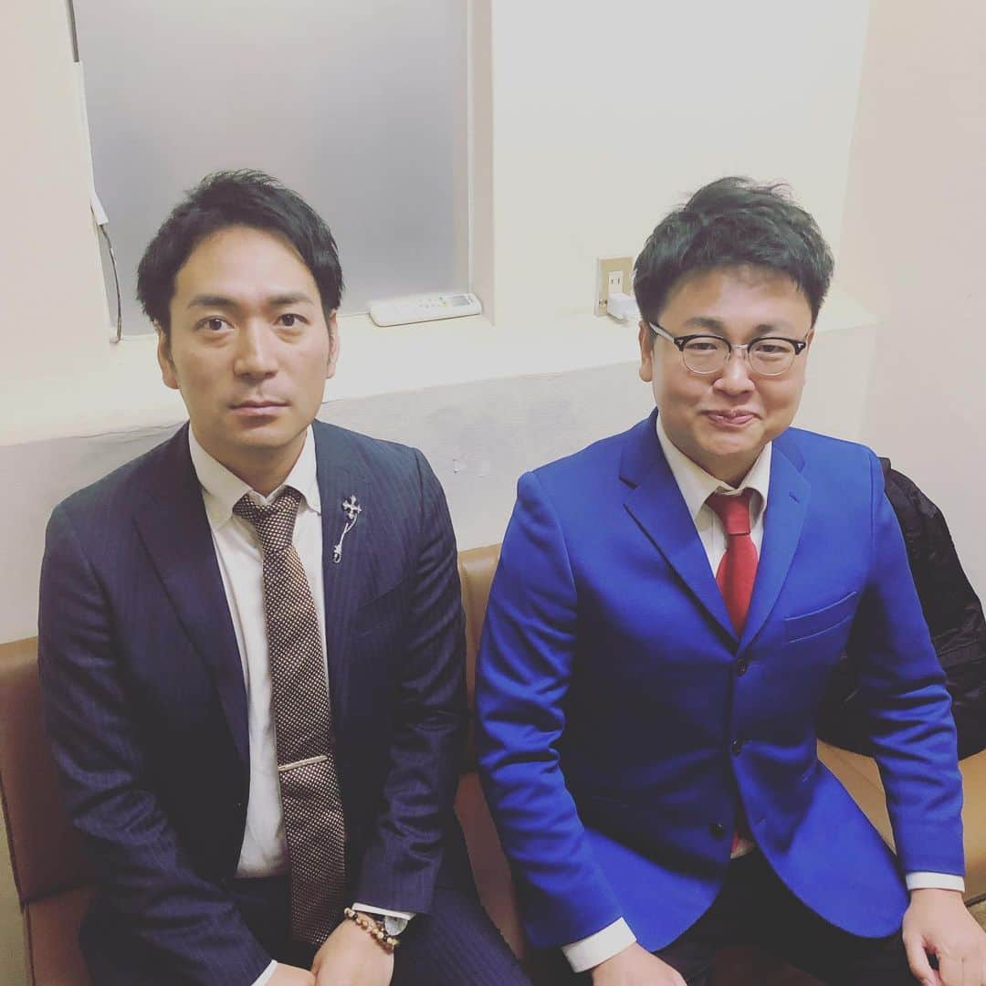 武智正剛さんのインスタグラム写真 - (武智正剛Instagram)「今日はBS朝日にてナイツさんのお笑い演芸館に呼んでもらいました^ ^是非放送見てください！ #いつも呼んでくれる #ありがたい #まだまだネタあるので呼んで下さい #お笑い演芸館 #スーパーマラドーナ武智 #銀シャリ橋本」5月14日 20時50分 - supamaradonatake