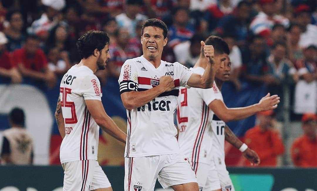 São Paulo FCさんのインスタグラム写真 - (São Paulo FCInstagram)「Aqui o coração bate mais forte 🇾🇪 (📸 Rubens Chiri/saopaulofc.net)」5月14日 21時36分 - saopaulofc