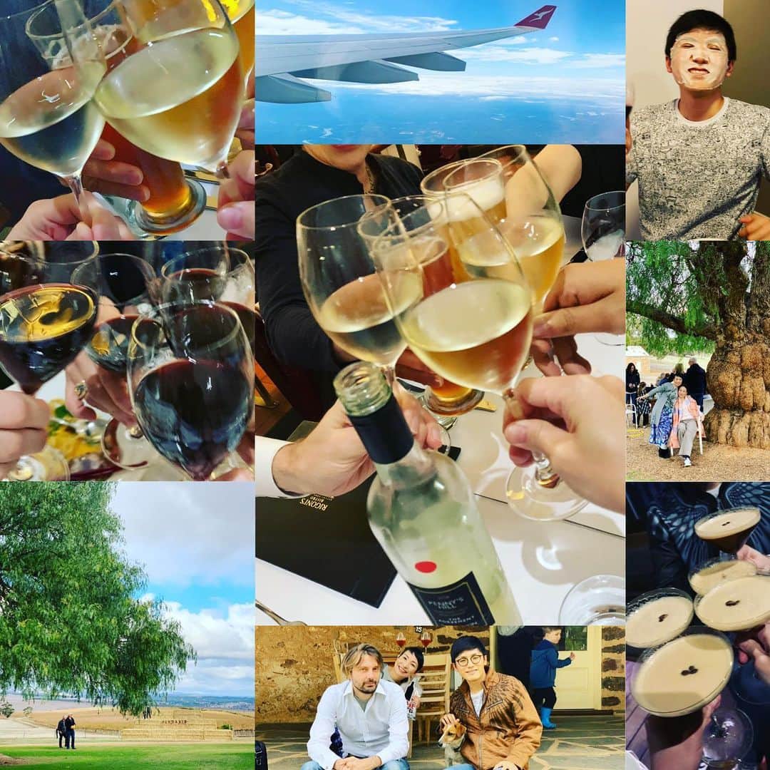 宮城麻里子さんのインスタグラム写真 - (宮城麻里子Instagram)「初めまして！オーストラリア🇦🇺💕 かんぱ〜い🥂✨ 食べて、笑って、 また乾杯🥂✨ なんてことばかりしていたら、 コアラ🐨もカンガルー🦘もナシ。 オーストラリア🇦🇺らしかったことと言えば… ワイナリーを巡って#shiraz をたらふく堪能したことくらいかな。笑 緩やかな空気が心地よい街でした😊 楽しかった〜〜❣️ #オーストラリア #アデレード #ワイン #シラーズ」5月14日 21時37分 - miyagimariko