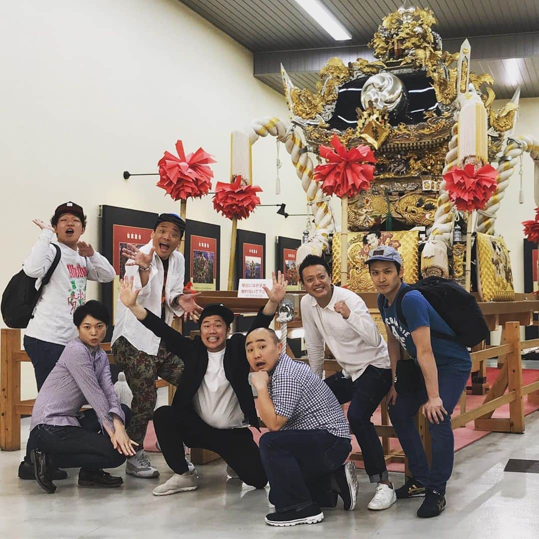 吉田裕さんのインスタグラム写真 - (吉田裕Instagram)「姫路でヨーイヤサー！！！！ 祭まで後5ヶ月！！ #吉本新喜劇 #姫路で営業 #灘のけんか祭り #姫路駅のやっさ」5月14日 22時00分 - y.yutaka