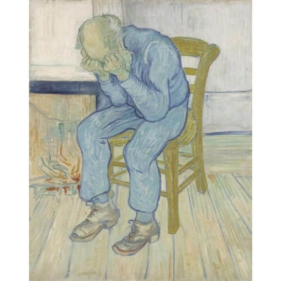 テート・ギャラリーさんのインスタグラム写真 - (テート・ギャラリーInstagram)「‘Art is to console those who are broken by life.’ - Vincent #VanGogh  To mark #MentalHealthAwarenessWeek we’re looking at the connection between art and well-being. Many artists have described art as an aid for recovery, meditation or consolation, including Van Gogh, who struggled with mental health illness throughout his life. See our recent IGTV video to learn more.  Vincent van Gogh, At Eternity's Gate 1890, Kröller-Müller Museum, Otterlo. This work inspired the title of the 2018 biographical film about the artist's final years, starring Willem Dafoe as Van Gogh. On display in The EY Exhibition: #VanGogh and Britain at Tate Britain.」5月14日 22時10分 - tate