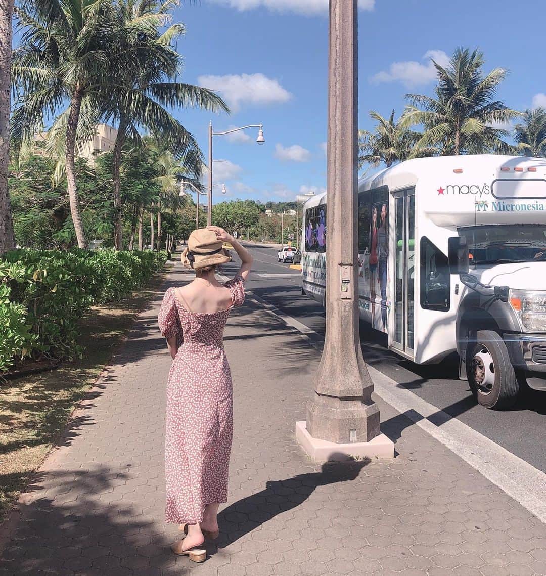 のインスタグラム：「ㅤㅤㅤㅤㅤㅤㅤㅤㅤㅤㅤㅤㅤ Guam 3日間たのしすぎた〜〜っ🌺 ㅤㅤㅤㅤㅤㅤㅤㅤㅤㅤㅤㅤㅤ 質問たくさんいただいたチェリー柄の ワンピースは @herlipto 🍒 ㅤㅤㅤㅤㅤㅤㅤㅤㅤㅤㅤㅤㅤ #guam #har_trip」