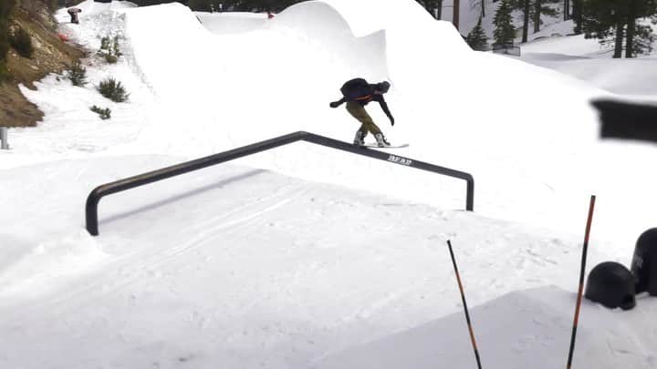 のインスタグラム：「Hit the link in our bio to see more @lukewinkelmann unzipped in the latest from @shred_bots & @snowboardermag at #thelaunch2019. #RidingIsTheReason」