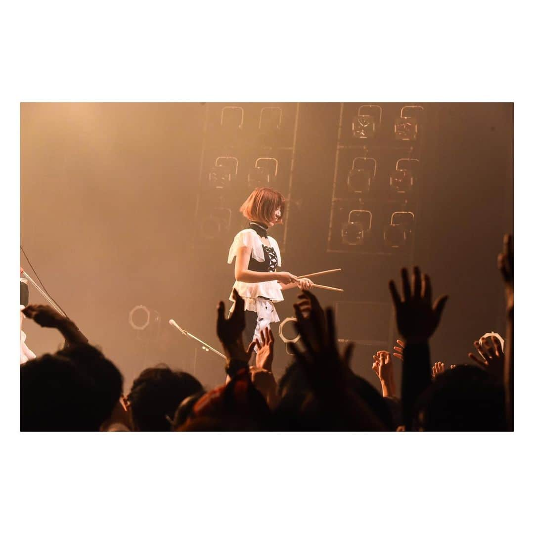 廣瀬茜さんのインスタグラム写真 - (廣瀬茜Instagram)「2019.5.10@TSUTAYA O-EAST 「冥途乃日」 . 今年も最高に楽しかった☺︎ . photo by MASANORI FUJIKAWA(@masafuji93)」5月14日 23時40分 - akane_bandmaid