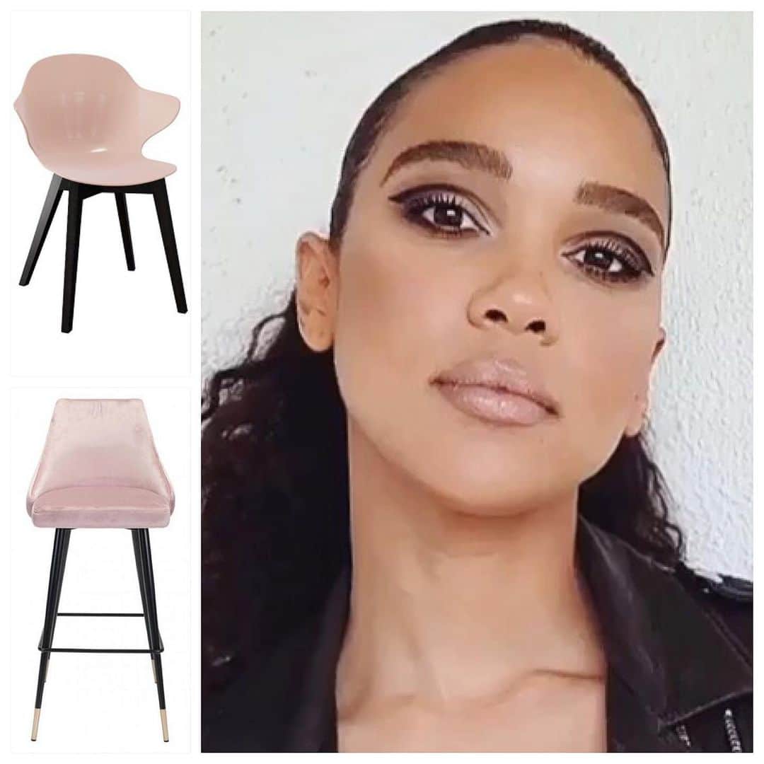 JO BAKERさんのインスタグラム写真 - (JO BAKERInstagram)「A L E X A N D R A • S H I P P 🇺🇸 Been trying to find a perfect powder pink chair for my new house. Amazing what stays archived in your brain ...gloss plastic pastel pinks and strong black supporting stark lines inspired this 90’s glam lip and 60’s retro femme, italian film star eye!! Still haven’t found my perfect pink chair but I do love these colors together on @xmenmovies stunner #alexandrashipp !! hair @marciahamilton  Makeup by me #jobakermakeupartist 💋 See today’s stories for more product info and bts snippets!! I used @tomfordbeauty blush (one of my favs...will see in stories) 🍧 #pinkgloss #pinkchair #eyeliner #makeuptutorial #diva #beat #glam #cateyes #xmen #storm #」5月14日 23時46分 - missjobaker