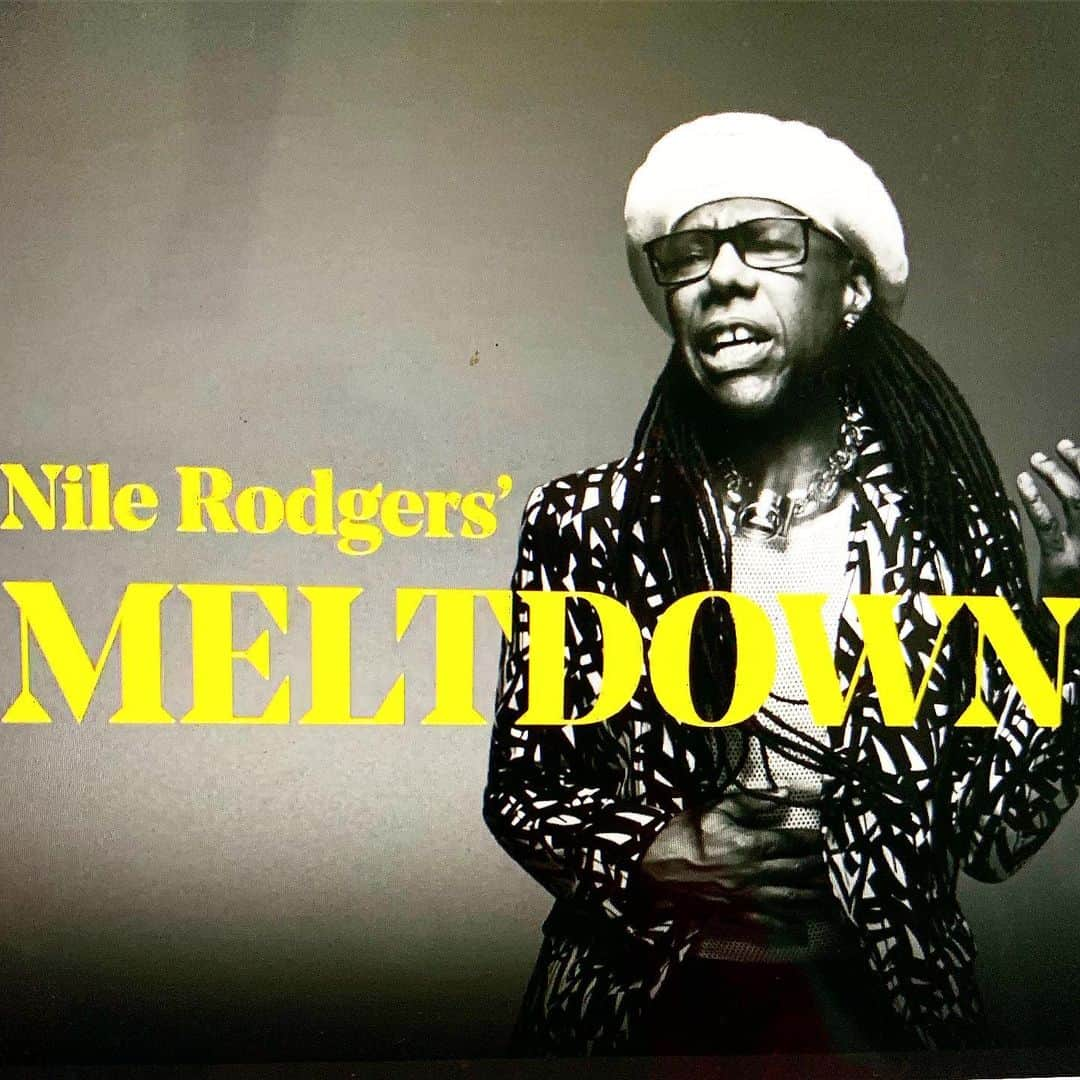 ナイル・ロジャースさんのインスタグラム写真 - (ナイル・ロジャースInstagram)「WOW. I’m humbled and honored. @nilerodgers & @thechicorganization sold out the 1st day as did some others. I’ve never taken people for granted & I never will. @meltdownfestival #dance #music #party #love」5月15日 0時10分 - nilerodgers