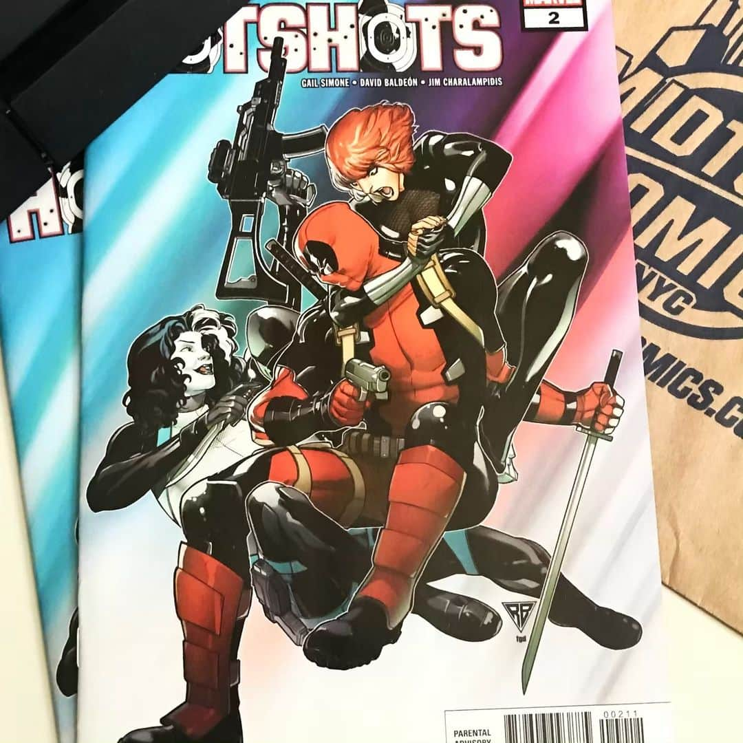 RB Silvaさんのインスタグラム写真 - (RB SilvaInstagram)「#dominohotshots #rbsilva #marvelcomics #marvel #comiccover #deadpool #blackwindow」5月15日 0時36分 - rbsilva_comics