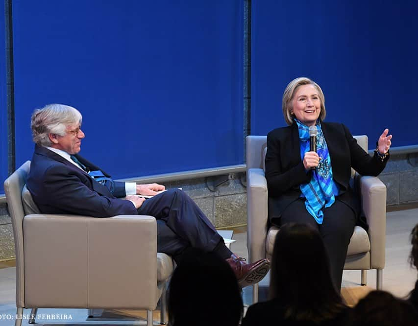 ヒラリー・クリントンさんのインスタグラム写真 - (ヒラリー・クリントンInstagram)「Here's what I told students at @Columbia last night: ⁣ ⁣ To have the kind of future you want to have, it's critically important that you get involved in the public sphere in some way. It's an all-hands-on-deck sort of moment. ⁣ ⁣ For all the steps forward we've made on civil rights and women's rights, there are people and organizations that are working to turn back the clock. Decades of progress are at risk. ⁣ ⁣ Every American deserves personal freedom, autonomy, and opportunity—so get in there and push for change.」5月15日 0時30分 - hillaryclinton