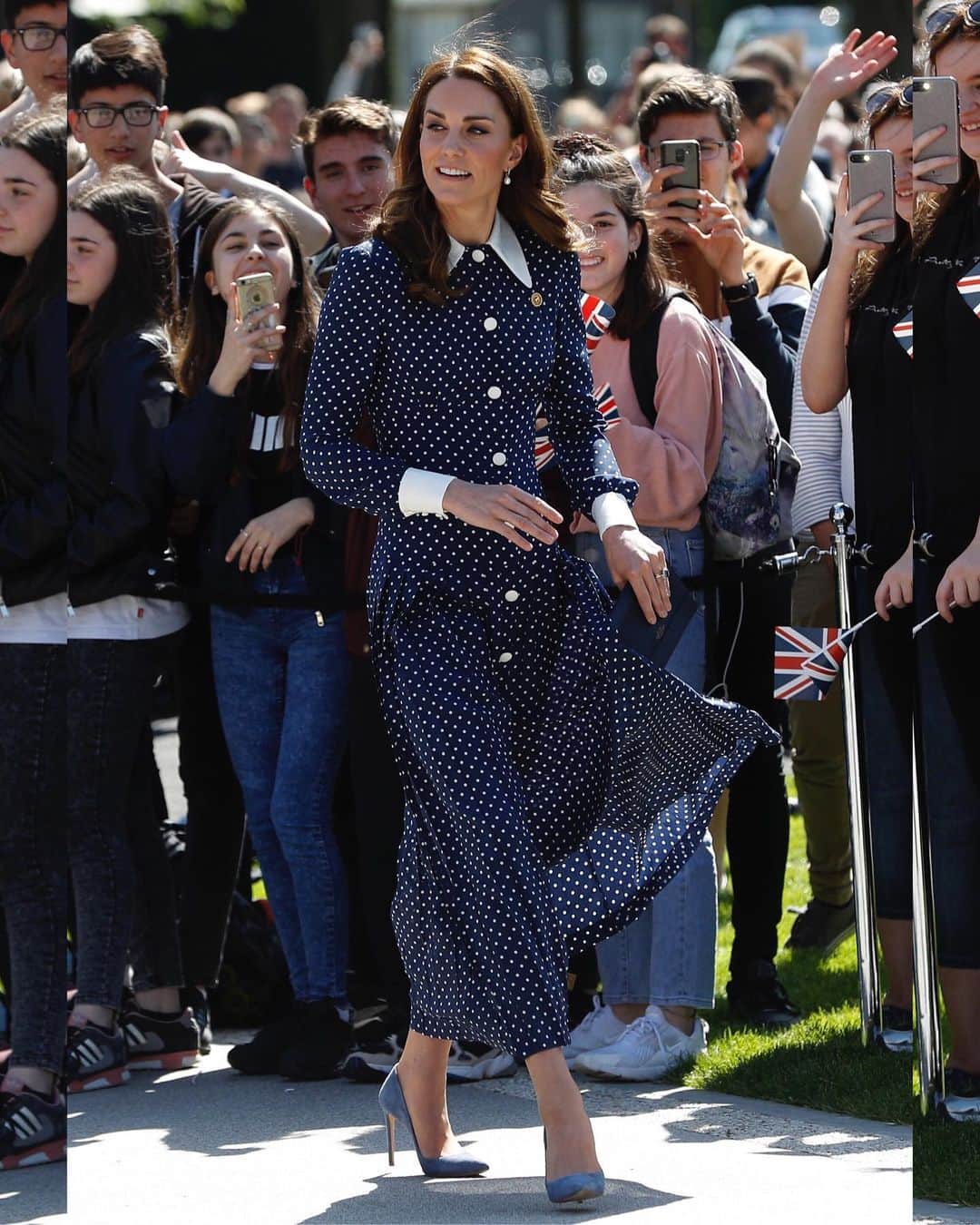 Just Jaredさんのインスタグラム写真 - (Just JaredInstagram)「Kate Middleton (in @alessandrarich) looks lovely while visiting a WWII code-breaking center where her grandmother worked during the war. Tap the link in bio for lots of photos! #KateMiddleton Photos: Getty」5月15日 1時12分 - justjared