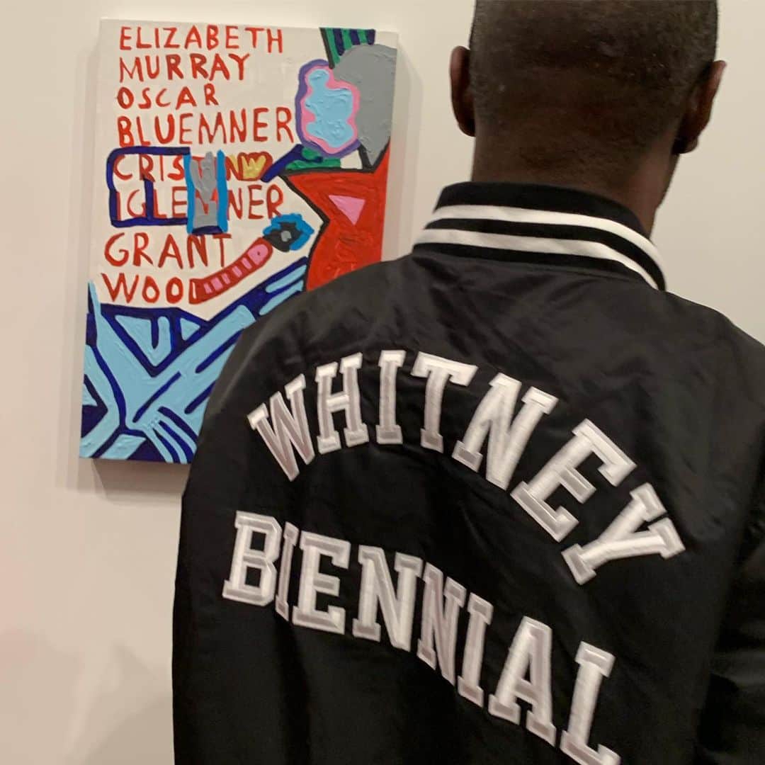 KAWSONEさんのインスタグラム写真 - (KAWSONEInstagram)「Marlon Mullen, #WhitneyBiennial @whitneymuseum #MarlonMullen」5月15日 11時52分 - kaws