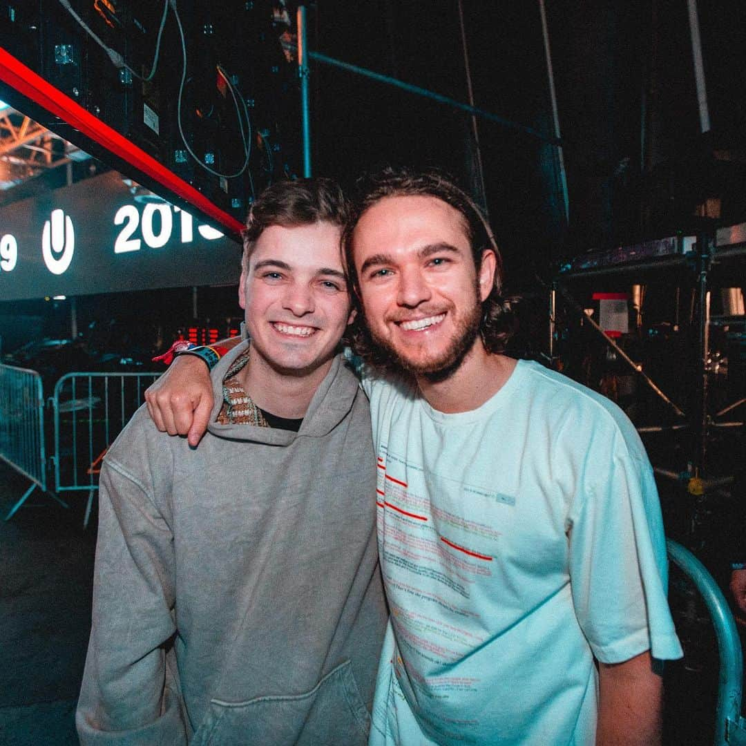 ゼッドさんのインスタグラム写真 - (ゼッドInstagram)「HAPPY BIRTHDAY TO MY BROTHER @martingarrix!!!! Love u my dude!!! ♥️」5月15日 3時40分 - zedd