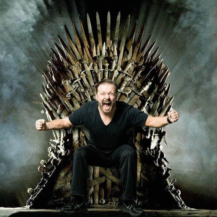 リッキー・ジャーヴェイスさんのインスタグラム写真 - (リッキー・ジャーヴェイスInstagram)「Just bought a new chair.」5月15日 5時01分 - rickygervais