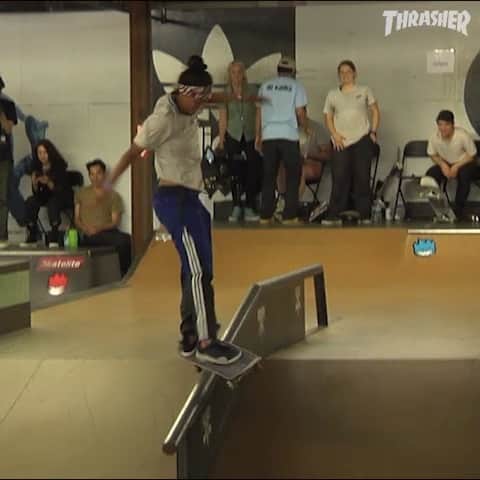 スラッシャーのインスタグラム：「👉🏽 @skatelikeagirl’s WHEELS OF FORTUNE 10 video is LIVE on ThrasherMagazine.com 📡」