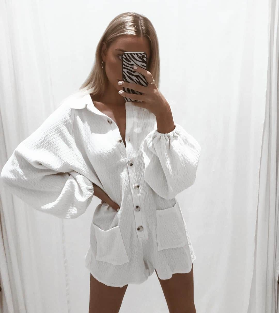 SABO SKIRTさんのインスタグラム写真 - (SABO SKIRTInstagram)「Comfy level 💯 bae @kate.hogan_ in our best selling #pazPlaysuit」5月15日 6時00分 - saboskirt