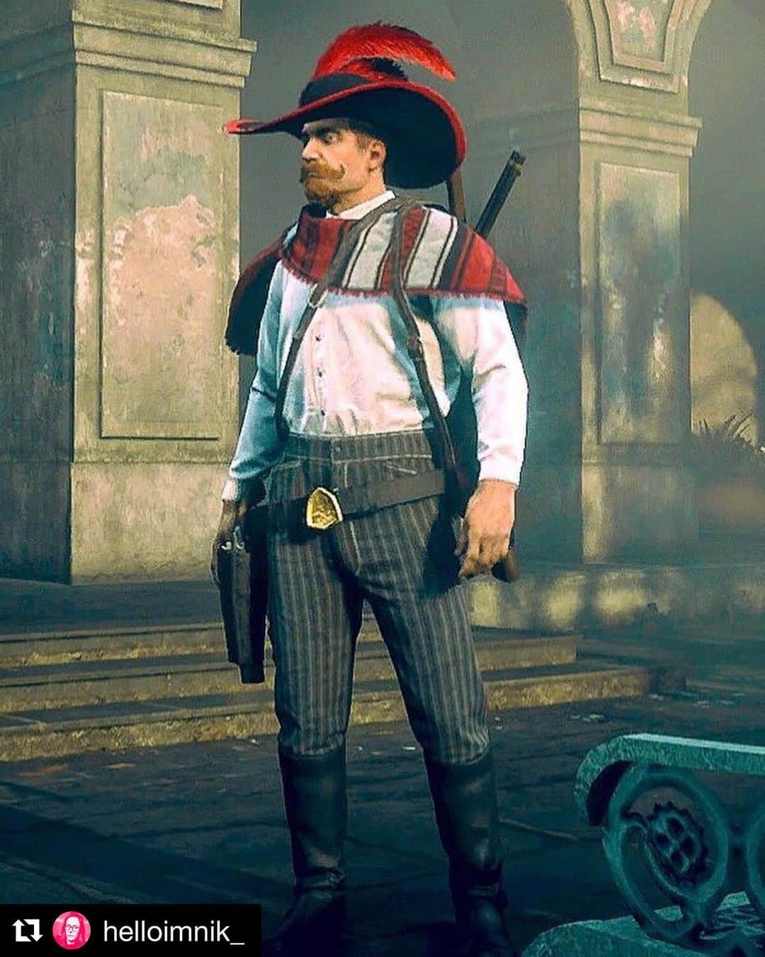 ロックスター・ゲームズさんのインスタグラム写真 - (ロックスター・ゲームズInstagram)「#Repost @helloimnik_ ・・・ — A touch of virtual photography with the new outfit for my #reddeadredemption2 online character 🧨 #ponchoswag . . . #rdr2 #reddeadredemption2 #swag #gamephotography #virtualphotography #rockstargames #gamergirl #gaming」5月15日 6時22分 - rockstargames