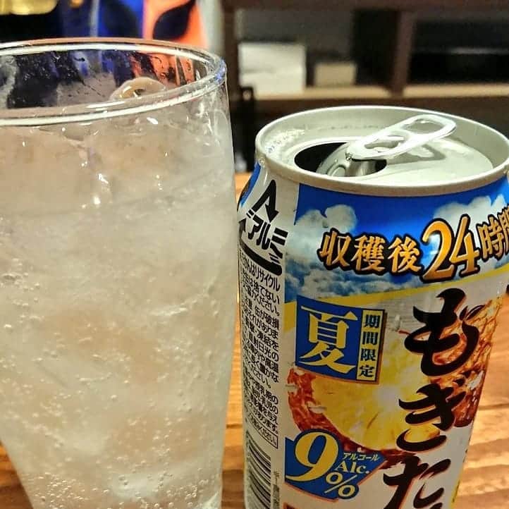 青木泰寛のインスタグラム：「#今日の缶チューハイ」