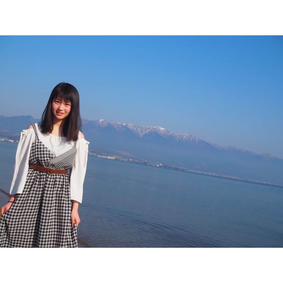 三浦理奈さんのインスタグラム写真 - (三浦理奈Instagram)「琵琶湖。#眩しい #快晴 #琵琶湖」5月15日 12時45分 - rina.miura.official