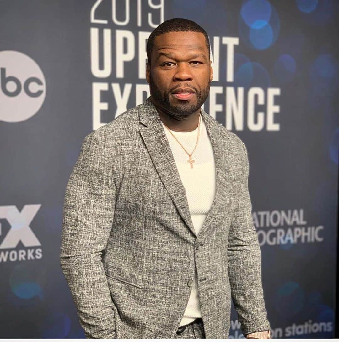 50セントさんのインスタグラム写真 - (50セントInstagram)「ABC up fronts FOR LIFE expect me to win, because I will over and over here we go again. God is Good #lecheminduroi #bransoncognac #bellator」5月15日 7時40分 - 50cent