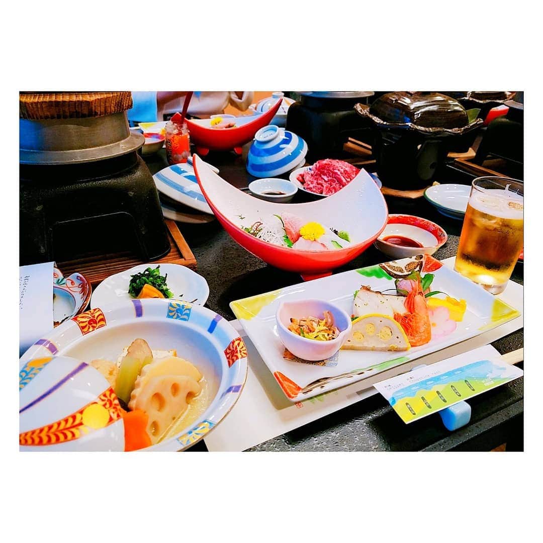 梁愛美のインスタグラム：「熊本遠征＠阿蘇…♨️⚽💕 ❥︎ ❥︎ #温泉 #温泉ソムリエ #温泉旅館 #温泉ごはん #浴衣 #浴衣美人 #遠征 #熊本 #阿蘇 #阿蘇プラザホテル #阿蘇白水温泉瑠璃 #芸能人女子フットサル #フットサル女子 #梁愛美 #hotspring #kumamotojapan #kumamoto #aso #hotspringsommelier #onsen #yukata #sunrise #expedition #futsal #soccer #OMIASHIchula #instagramjapan #instagrampic #instagood #foodstagrams」