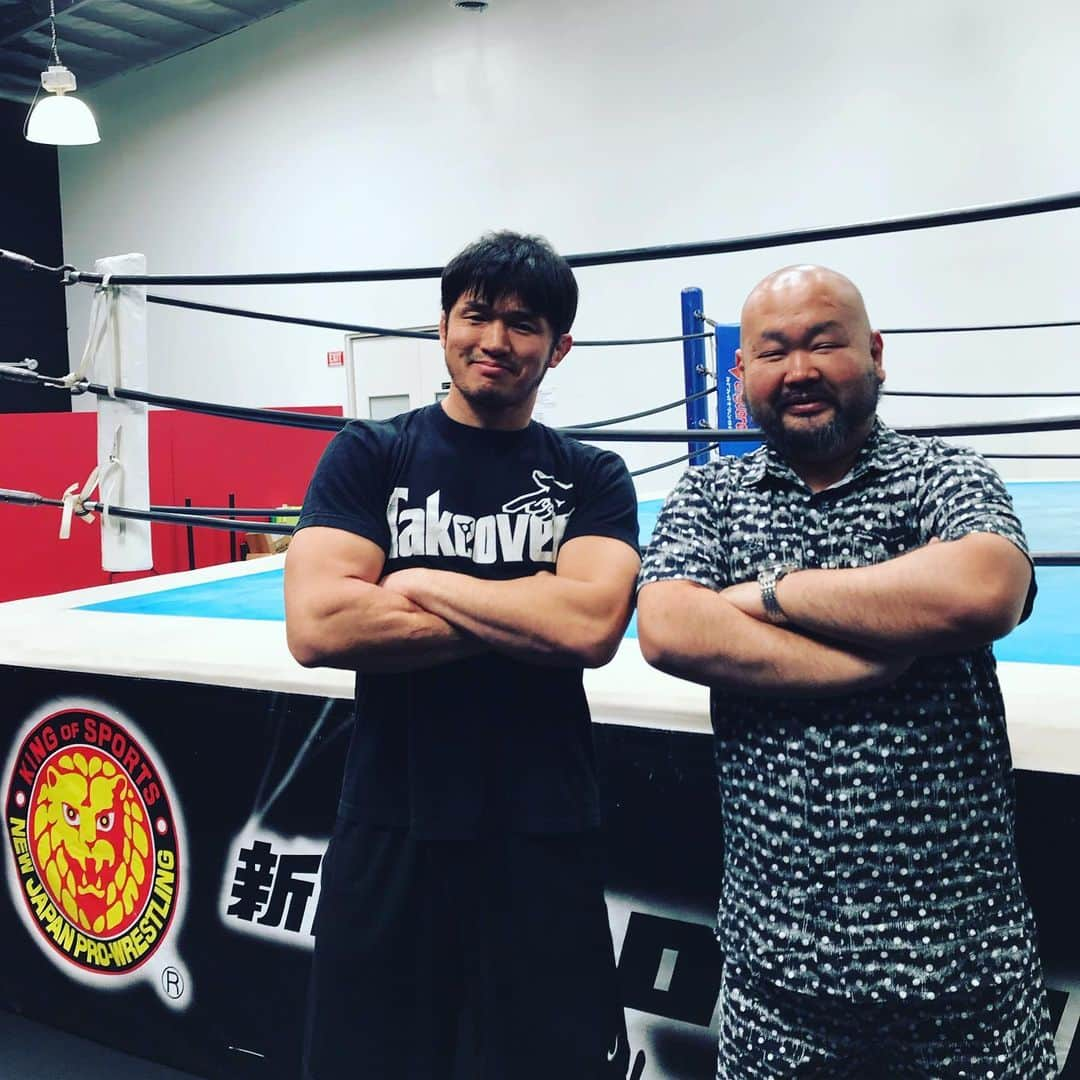 ハチミツ二郎さんのインスタグラム写真 - (ハチミツ二郎Instagram)「NJPW LA DOJO.」5月15日 8時52分 - jirohachimitsu