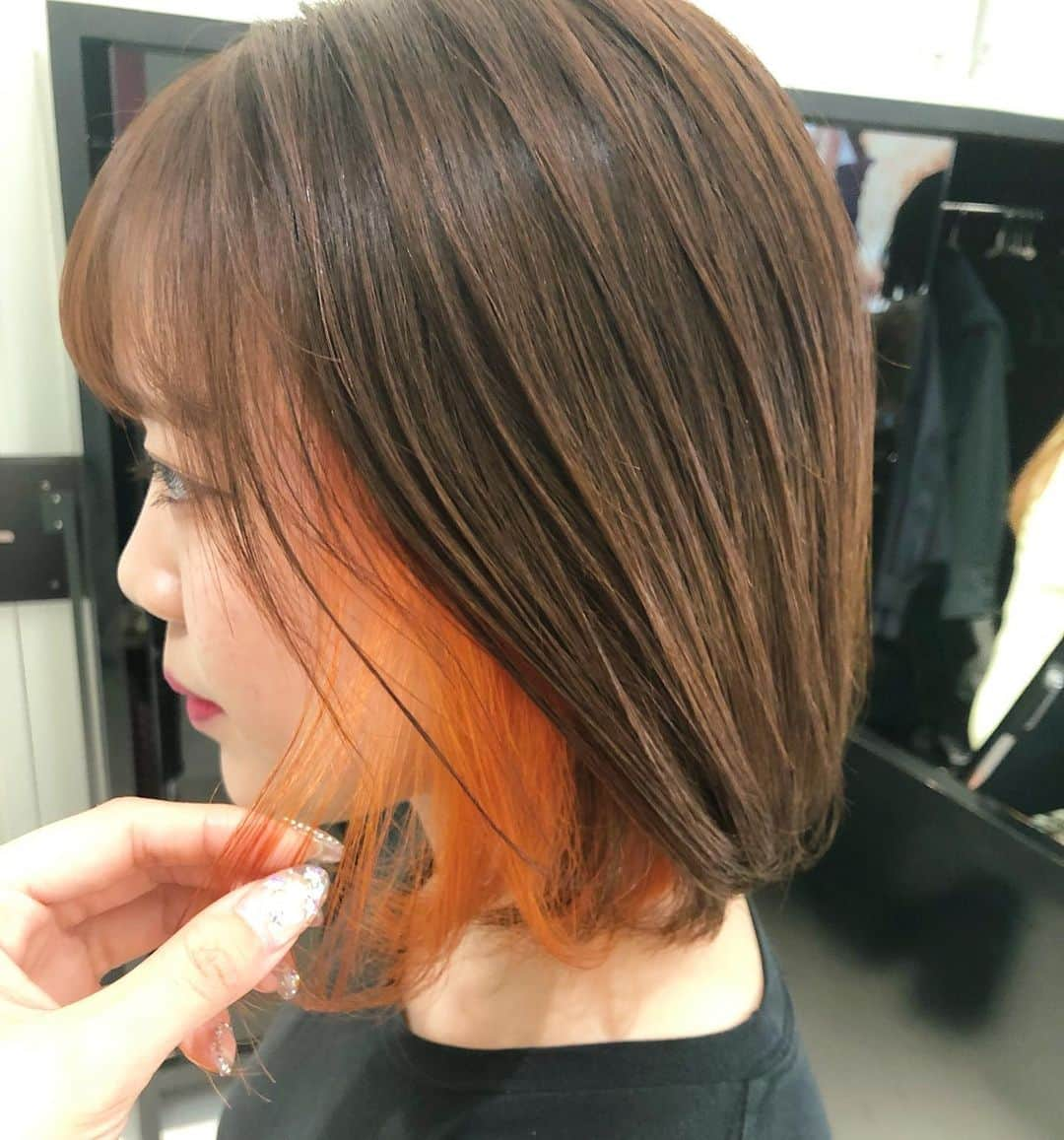 NASUさんのインスタグラム写真 - (NASUInstagram)「inner color🧡 いろんな色が選べて ダメージ最小限だからこそ人気🌬 #nasupcolor」5月15日 10時26分 - nasup