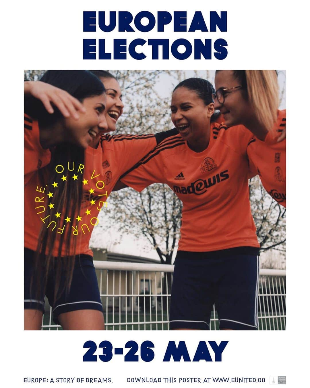 Vogue Italiaさんのインスタグラム写真 - (Vogue ItaliaInstagram)「Supporting @eunited.co, a project created to raise the Youth Vote in the upcoming European Parliamentary Elections 2019. ‘EUnited is an independent European Election Campaign to raise the youth vote. I started it last year when I found out the last youth vote participation was at 28%. Together with three other European photographers we created projects surroundings the idea of Europe. The aim was to create contemporary political imagery that resonates more with youth than the usual campaign imagery for political parties. Our campaign aims to raise the vote turnout without taking political sides. The importance is to vote.’ #ClaraNebeling @claranebeling  See more on eunited.com」5月15日 20時57分 - vogueitalia