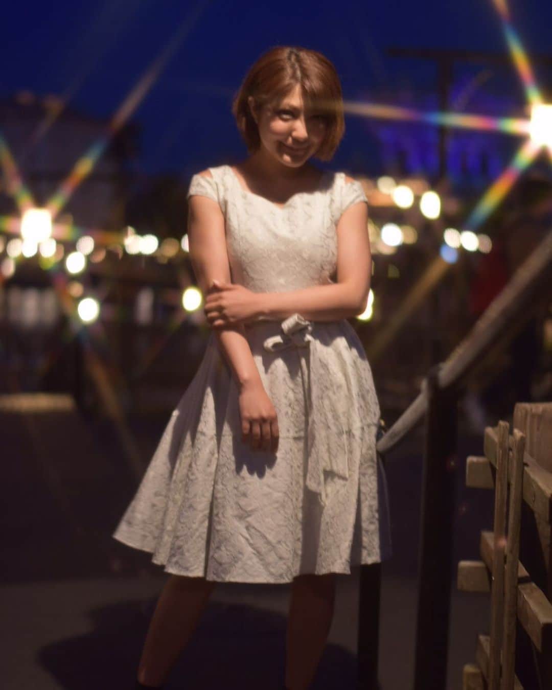 今村知可さんのインスタグラム写真 - (今村知可Instagram)「#photosession #irumination #japanesegirl #光 #fashion #portrait #paddockgirls #racequeen #キャンギャル #followｍe #disney #disneysea #portraitmoods #photo #ilovephotography #night」5月15日 21時02分 - chikalanguage