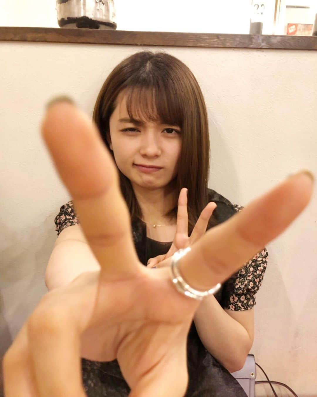 足立佳奈さんのインスタグラム写真 - (足立佳奈Instagram)「やき、にく、たべた。☝︎ ❤」5月15日 21時28分 - kana1014lm