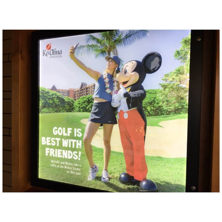 芦崎愛さんのインスタグラム写真 - (芦崎愛Instagram)「コオリナ名物ミッキーバンカー♡ 入ってもいいと思えるバンカーは初めてでした😂 #koolinagolfclub #hawaii #golf #mickey #ミッキー  #ミッキーバンカー #ゴルフ #旅行」5月15日 13時21分 - mana_ashizaki