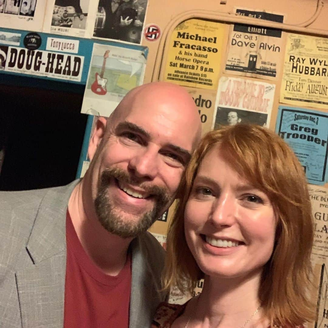 アリシア・ウィットさんのインスタグラム写真 - (アリシア・ウィットInstagram)「my heart is full to bursting after tonight’s show at @bluedoorokc. we think it was my 3rd or 4th one. i adore this beautiful man, greg johnson, so much. it’s always an honor to be able to share music and stories from this hallowed stage and space, which greg has filled with love and amazing music and deep support for musicians for 25 years now, all on his own. love you. i am determined to come back once a year at least from now on.  i also am so grateful to have had @markleslielefebvre at the show, after the privilege of getting to perform his custom proposal song at the toronto show last week.  huge love and gratitude to beautiful carin and nicole, who took care of my merch tonight. i could never have done it without you. and getting to spend time with you was a privilege too.  i want to just say thank you also to everyone who came out. you were an extraordinary audience. my soul is nourished and i just can’t wait til next time.  on we go! traveling to austin now- playing a show at the W Hotel in conjunction with @3tenaustin tomorrow. no cover! hope to see you there. 8:30 start! #thebluedoor #oklahomacity #okc」5月15日 14時09分 - aliciawitty