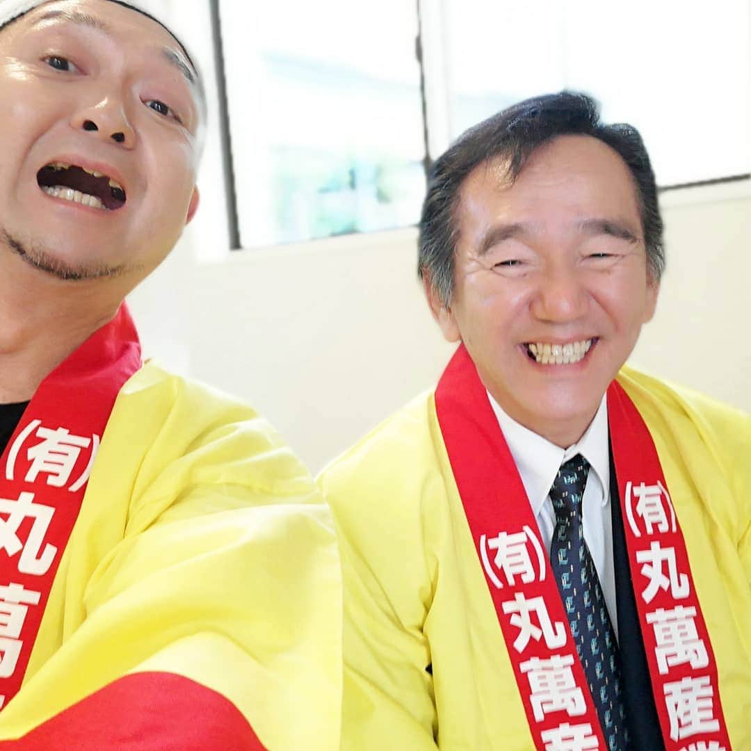 松本隆博のインスタグラム：「。 丸萬産業 ＣＭ撮影 なう！(^^)/」