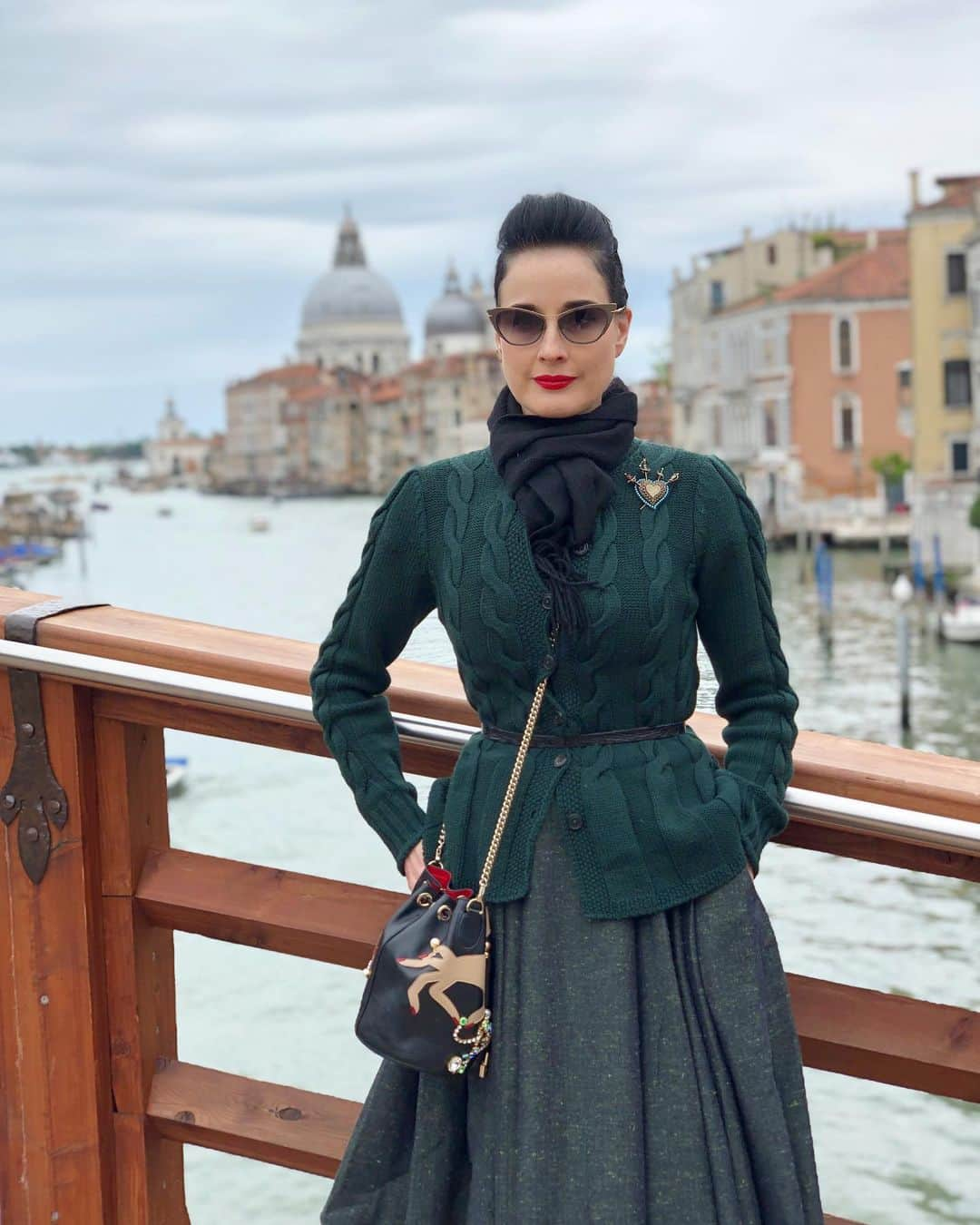 ディタ・フォン・ティースさんのインスタグラム写真 - (ディタ・フォン・ティースInstagram)「Greetings from Venice 💋」5月15日 22時09分 - ditavonteese