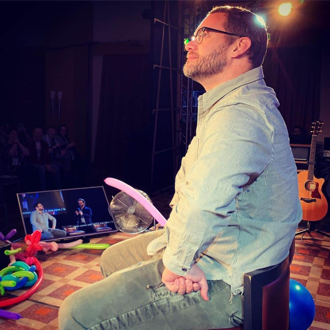 リチャード・スペイト Jrさんのインスタグラム写真 - (リチャード・スペイト JrInstagram)「Jason Manns is so excited to be back in Rome. I mean, SUPER excited. And damn proud of his excitement, I might add. @jasonmannsmusic #jibland #jibcon @jusinbellocon」5月15日 17時53分 - dicksp8jr