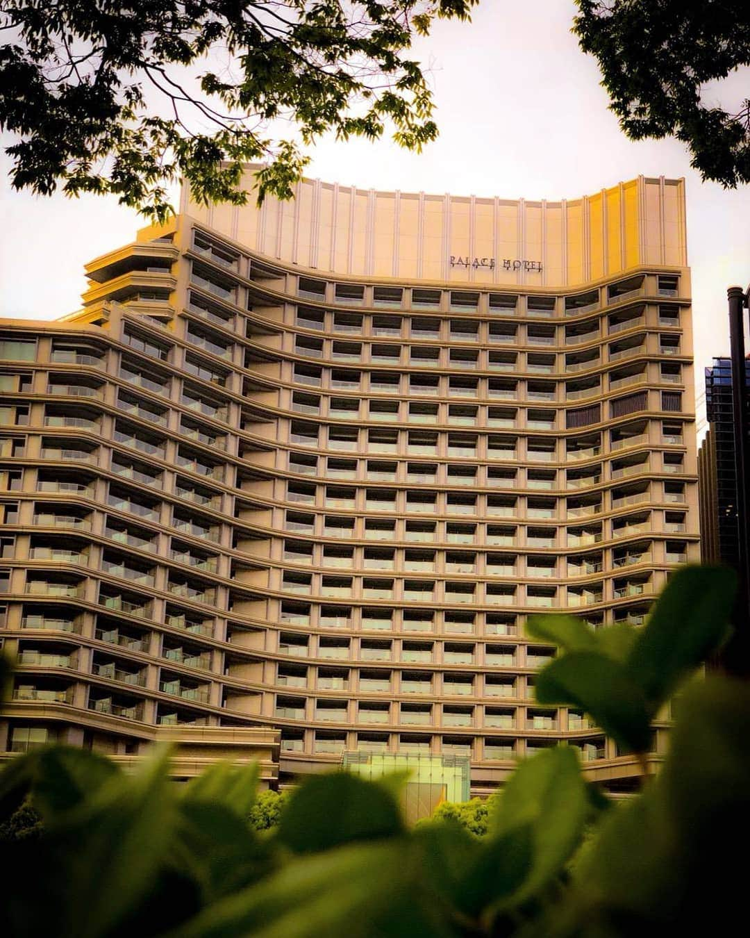 Palace Hotel Tokyo / パレスホテル東京さんのインスタグラム写真 - (Palace Hotel Tokyo / パレスホテル東京Instagram)「お散歩するのが気持ちよい季節になりましたね。お仕事帰りには、夕陽に照らされたホテルを眺めながら丸の内をぶらりと散策してみては？Take a walk in the area in the evening and you might catch a view of the hotel lit up by the setting sun.  #PalaceTokyoWindow2019 5/19までInstagramキャンペーン実施中。詳しくはプロフィールのリンクまで！ #東京の空 #お散歩日和 #丸の内散策 #夕焼け #夕空 #夕暮れ #夕陽 #丸の内 #和田倉噴水公園 #パレスホテル東京 #Tokyosky #outforastroll #almostsummer #sunset #sundown #sunlit #WadakuraFountainPark #Marunouchi #PalaceHotelTokyo」5月15日 18時46分 - palacehoteltokyo