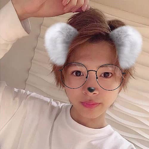 のインスタグラム：「#セルフィー﻿ ﻿ コアラスタンプ🐨💕﻿ 男の子にも人気だよ👦🏻﻿ ﻿﻿ #snowcam #snowアプリ #instagood #l4l﻿﻿ #5月 #maymood #コアラ #スノー #セルカ #自撮り #他撮り #お洒落さんと繋がりたい」