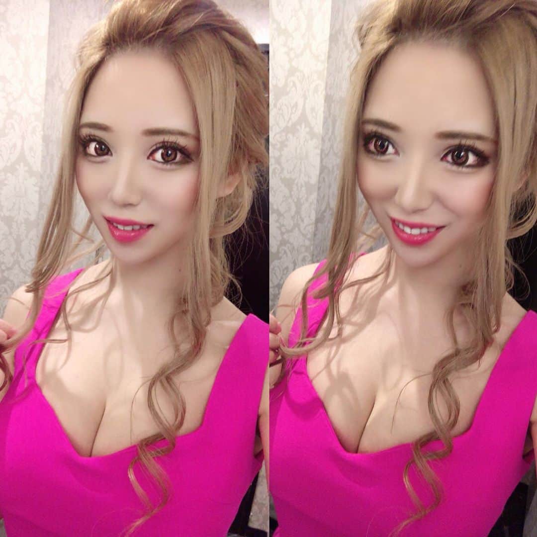 侑季美怜のインスタグラム：「久しぶりのヘアスタイル✨ アップもストレートも巻き下ろしもたまにだからいい❤️ #東京 #tokyo #六本木 #roppongi #l4l #f4f #instagram #instagood #instalike #kawaii #kirei #party #美脚 #谷間 #セクシー #かわいい #韓国ハーフ #日韓ハーフ #韓国 #ドレス #dress  #キャバ嬢 #モデル #팔로우 #港区女子 #優城みれい  #侑季美怜」