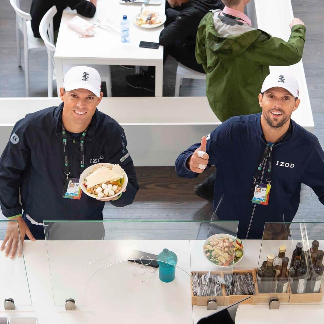 ATP World Tourさんのインスタグラム写真 - (ATP World TourInstagram)「When it 🌧 in Italia... You might as well get into the food 🤤 @bryanbros | @mikecbryan | #ibi19」5月15日 20時00分 - atptour