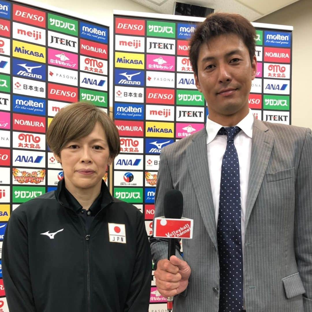 フジテレビ★バレーボールさんのインスタグラム写真 - (フジテレビ★バレーボールInstagram)「‪5/17(金)BSフジ23時00分「 Volleyball Channel #バレーボールチャンネル 」‬ ‪日本代表記者会見📸‬ ‪藤井＆李 最強コンビ復活への道☀️‬ ‪日本代表に選ばれた女子セッター５人の熱い想い🔥‬ ‪歓喜と涙の黒鷲旗💪‬ ‪V.LEAGUE男女オールスター🏐 ‬ ‪Go for WORLD CUP 2019 眞鍋政義編など詳しくは「バレーボールチャンネル」で検索🔎 #バレーボール  #バレチャン」5月15日 20時12分 - fujitv_volleyball