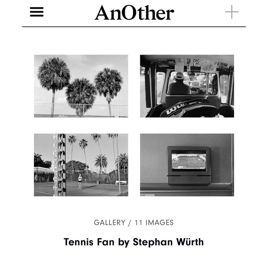 Stephan Wurthさんのインスタグラム写真 - (Stephan WurthInstagram)「Thank you @anothermagazine for adding Tennis Fan to your list of “10 fantastic photo books to buy now”. 😎🎾😎 @damiani_books @artbook @anothermagazine」5月15日 22時27分 - stephanwurth