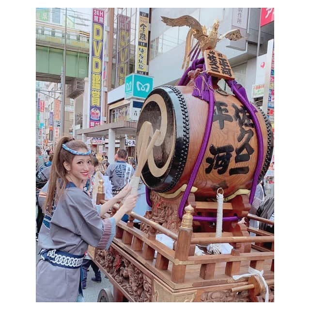 東凛さんのインスタグラム写真 - (東凛Instagram)「#kandafestival #threemajorfestivalsinJapan #RinAzuma  #神田祭 #日本三大祭り #神田明神 #わっしょいわっしょい #りんご飴食べそこねた #東凛」5月15日 22時21分 - rin_azuma