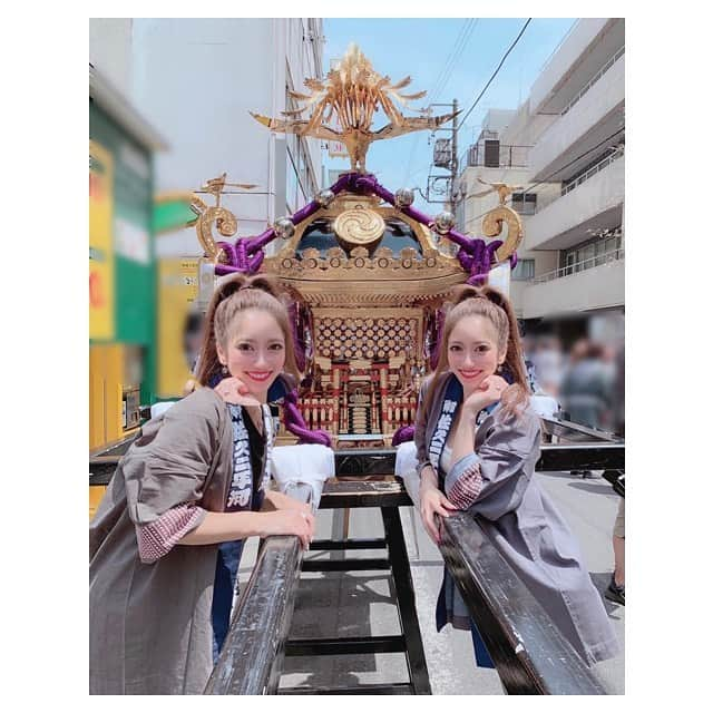 東凛さんのインスタグラム写真 - (東凛Instagram)「#kandafestival #threemajorfestivalsinJapan #RinAzuma  #神田祭 #日本三大祭り #神田明神 #わっしょいわっしょい #りんご飴食べそこねた #東凛」5月15日 22時21分 - rin_azuma