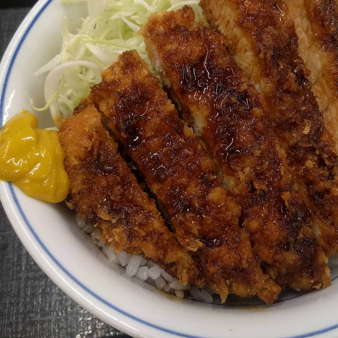 越中睦士さんのインスタグラム写真 - (越中睦士Instagram)「#ソースカツ丼」5月15日 22時39分 - makotokoshinaka