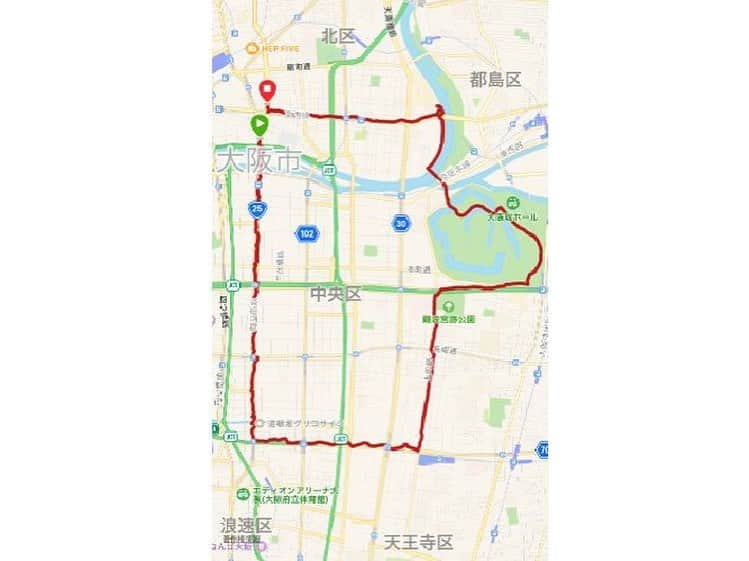 大杉亜依里さんのインスタグラム写真 - (大杉亜依里Instagram)「大阪城・道頓堀／osakacastle・doutonbori  #nightrun  NIGHT RUN OSAKA 11.87km 7'27"/km 1:28:28 仕事で大阪へ。 初めての大阪城。まさか走ってここへくるとは！大阪城周辺にもランナーがたくさんいました。みんな仲間だね〜 . . #running #ランニング #OSAKA #大阪 #JAPAN #大阪城 #道頓堀 #runlife #42195 #runningnight #runningtime #osakanight #enjoyrunning #onrunning #onfriends #osakarun」5月15日 23時18分 - osugiairi_official