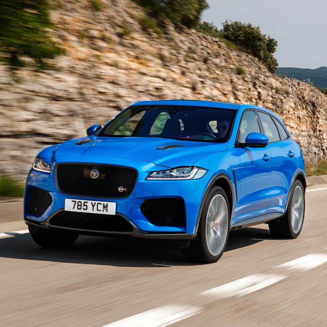 Jaguarさんのインスタグラム写真 - (JaguarInstagram)「"Jaguar’s new performance SUV is a gutsy, gregarious giggle, but knows how to be grown up when the need arises. A very well-judged fast family car." - @AutoCar_Official.  #Jaguar #FPACE #SVR #Premium #Luxury #Performance #SUV #AWD #V8 #CarsofInstagram #InstaCar #SV #SpecialVehicleOperations」5月15日 23時28分 - jaguar