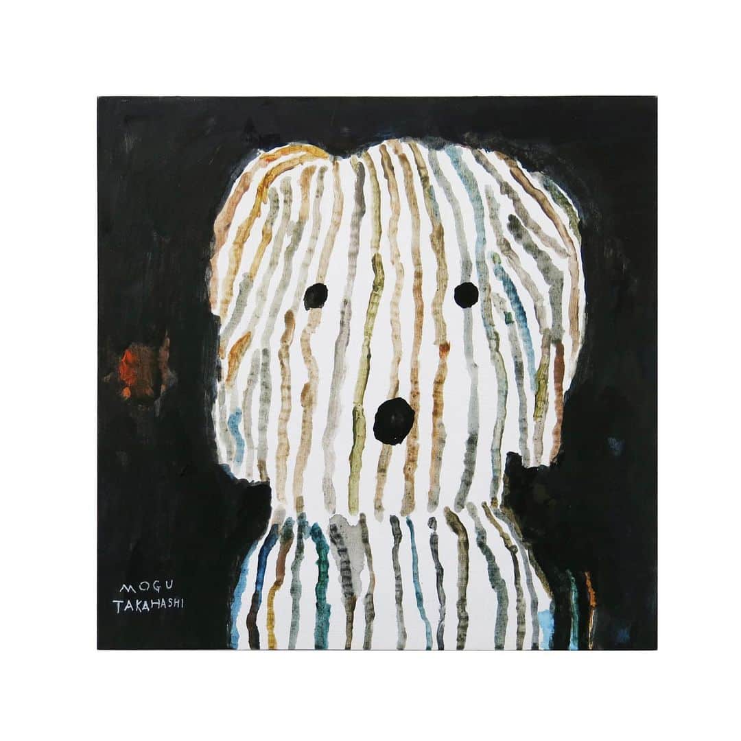 Mogu Takahashiのインスタグラム：「A Fluffy Dog (Jaxx) 340x340mm Gouache on wood / 2019 Sold / Model: Jaxx Karlsson @kat.karlsson —————————————﻿﻿ ﻿﻿ Mogu Takahashi ﻿﻿ “ A Little Hat On You "﻿﻿ ﻿﻿ Exhibition: 8th May - 1st June﻿﻿ ﻿﻿ Lamination Drive ﻿﻿ Gallery hours: Wed - Fri 11-6 / Sat 12-5﻿﻿ 52 Budd St, Collingwood 3066﻿﻿ @lamingtondrive﻿﻿ ————————————————﻿﻿ * If you have any questions about this exhibition and artworks please contact to the gallery by Email. <info@lamingtondrive.com>﻿﻿ ————————————————﻿﻿ #lamingtondrive #melbourne #mogutakahashi #alittlehatonyou」