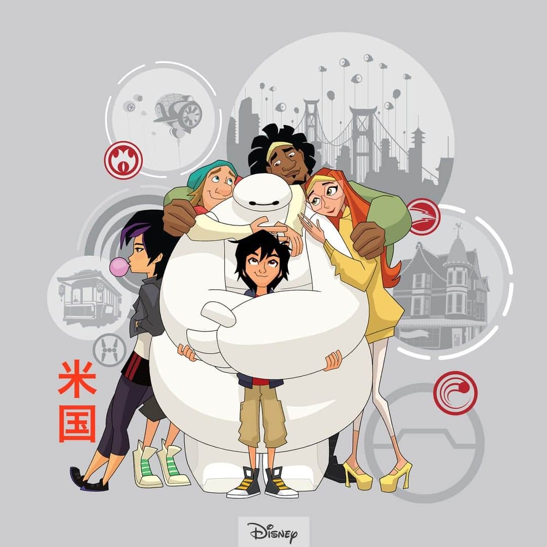Disneyさんのインスタグラム写真 - (DisneyInstagram)「Big Heroes need Big Hugs! 🤗」5月16日 1時00分 - disney