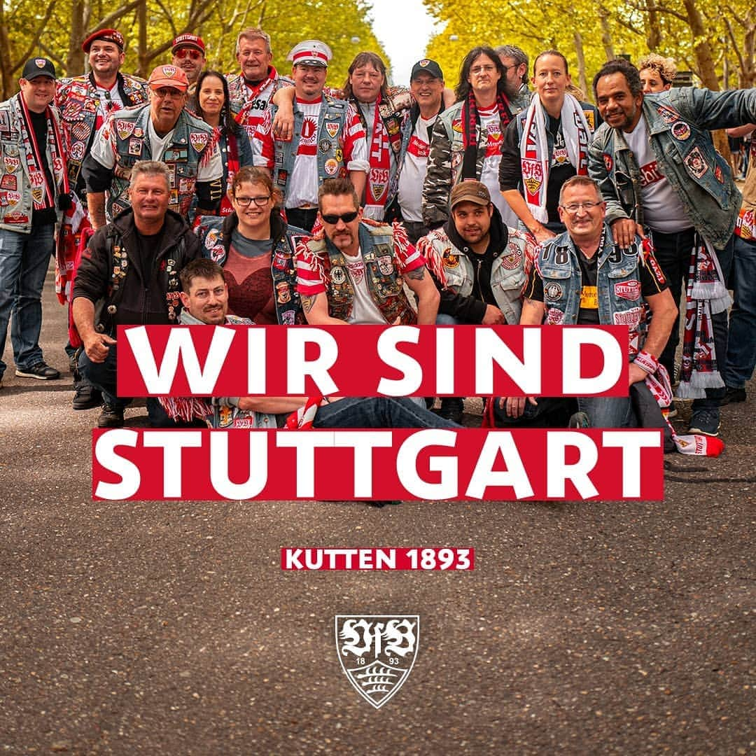 VfBシュトゥットガルトさんのインスタグラム写真 - (VfBシュトゥットガルトInstagram)「Nicht nur der VfB hat Tradition, sondern auch die Kutte. Danke @kutten1893 , dass ihr für beides brennt und unsere Jungs in dieser wichtigen Phase unterstützt. _ #wirsindstuttgart #kutten1893 #cannstatterkurve #furchtlosundtreu #wirbleibenerstklassig」5月16日 1時00分 - vfb