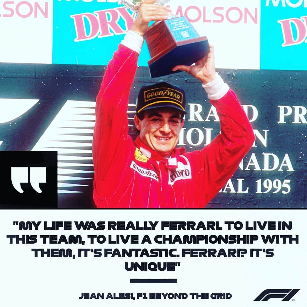 F1さんのインスタグラム写真 - (F1Instagram)「NEW PODCAST: He was one of the fastest and most charismatic drivers on the grid in the 1990s, and his love for his beloved Scuderia Ferrari still burns brightly. We sat down with Jean Alesi for the latest episode of F1 Beyond The Grid, supported by Bose. Available now in all the usual podcast places! 🎧 .  #F1 #Formula1 #F1BeyondTheGrid #Podcast #JeanAlesi #Ferrari @scuderiaferrari @bose」5月16日 1時24分 - f1